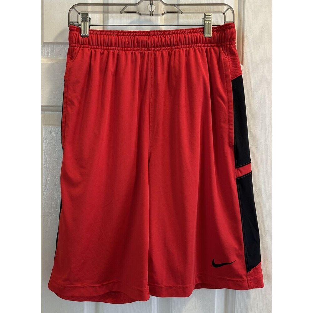 Georgia Bulldogs Nike Dri-Fit Bball Shorts Men's Black/Red UGA Size Medium